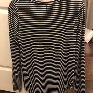 Striped long sleeve t shirt